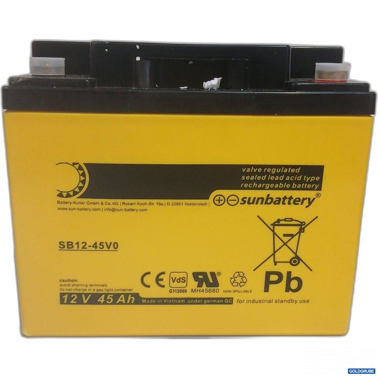 Artikel Nr. 998851: Sunbattery SB-12-45V0 12V 45Ah 
