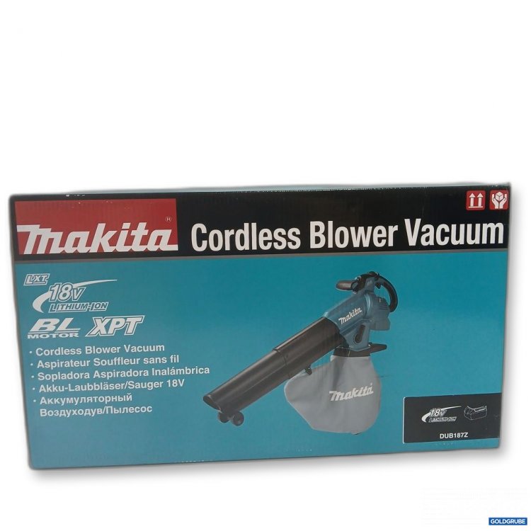 Artikel Nr. 441852: Makita Cordless Blower Vacuum 18V XPT DUB187Z