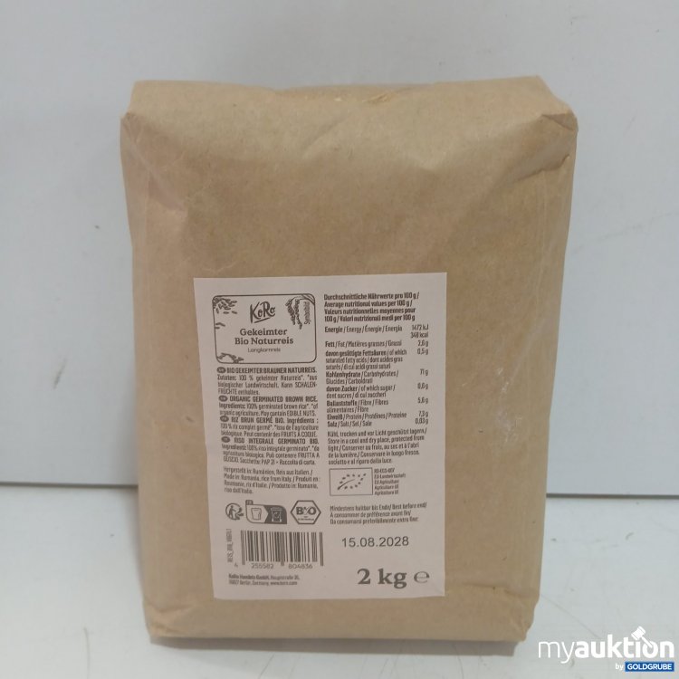 Artikel Nr. 467852 Artikel Nr. 467852: KoRo 2 kg Gekeimter Bio Naturreis Langkornreis