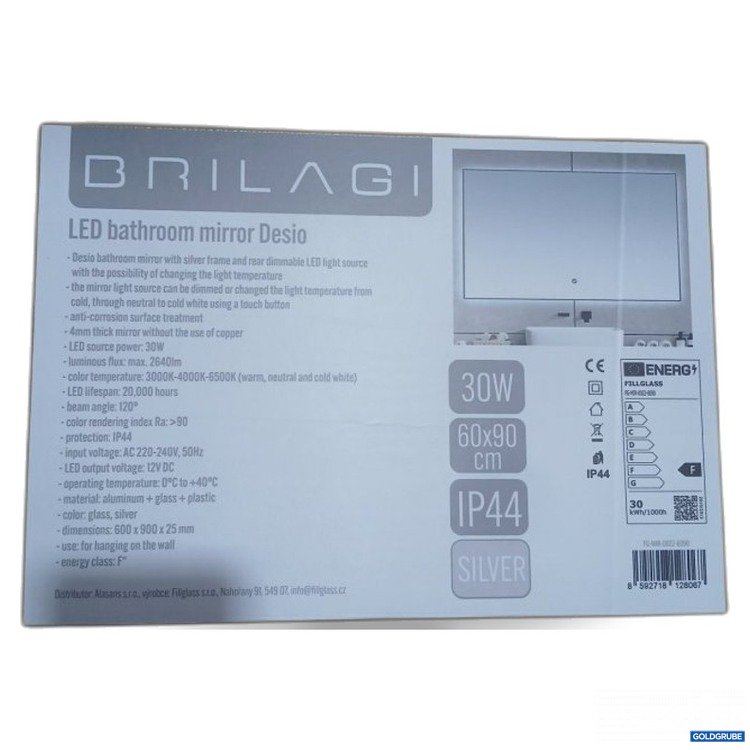 Artikel Nr. 471852 Artikel Nr. 471852: Brilagi LED bathroom mirror Desio 60x90 cm