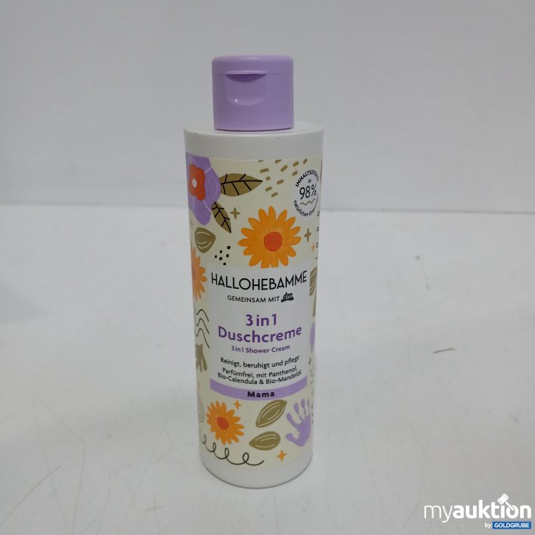 Artikel Nr. 870852 Artikel Nr. 870852: Hallohebamme 3in1 Duschcreme 200ml