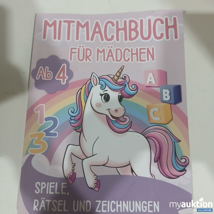 Artikel Nr. 981852 Artikel Nr. 981852: Mitmachbuch für Mädchen Spiele, Rätsel und Zeichnungen