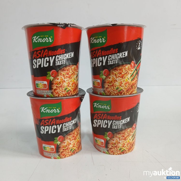 Artikel Nr. 987852 Artikel Nr. 987852: KNORR Asia Noodles Spicy Chicken 4x64g