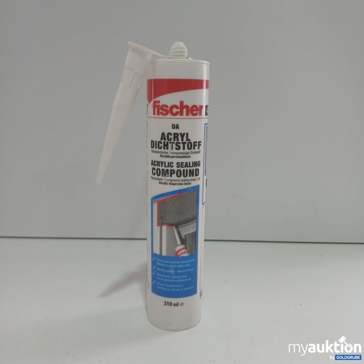 Artikel Nr. 361853 Artikel Nr. 361853: Fischer Acryl Dichtstoff weiss 310ml