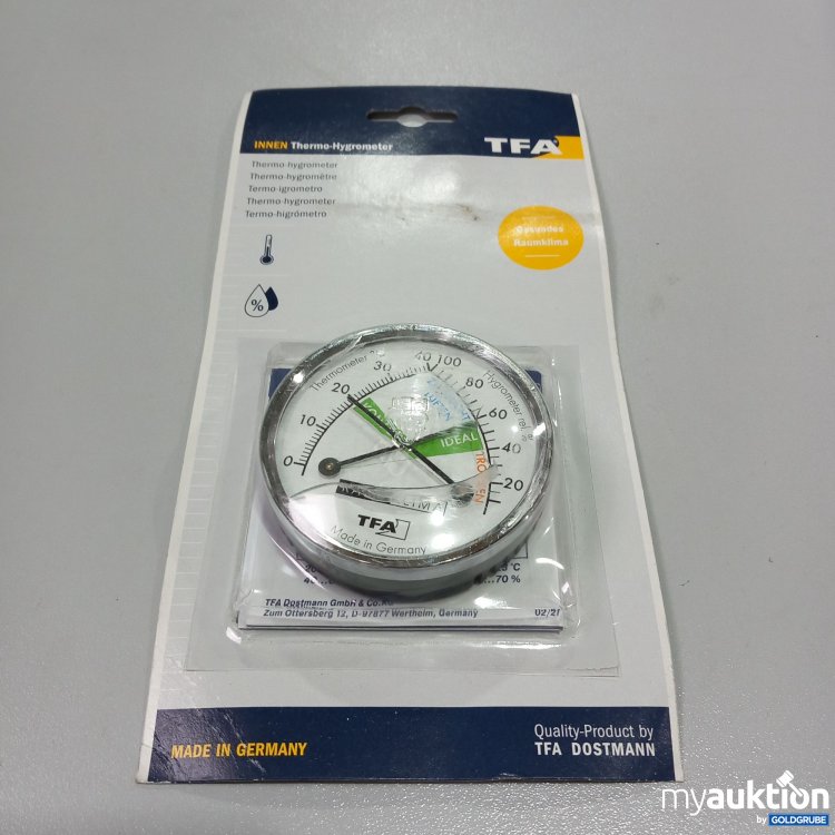 Artikel Nr. 384853 Artikel Nr. 384853: TFA Thermo Hygrometer