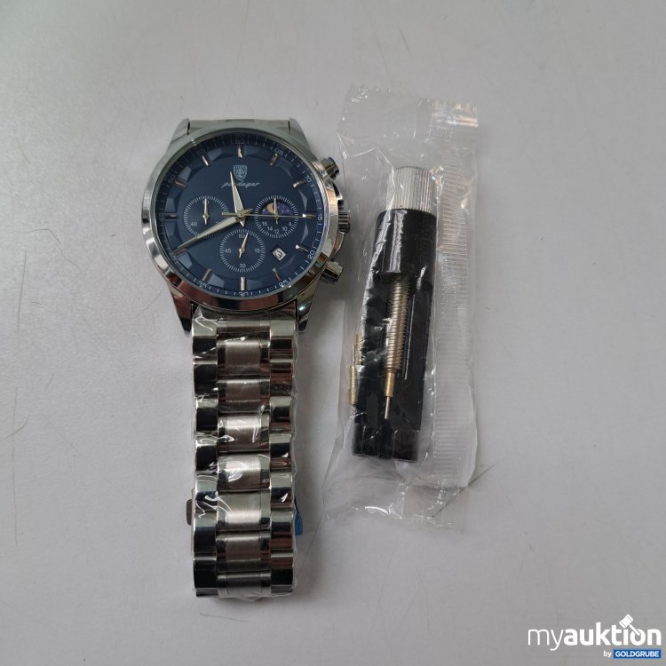Artikel Nr. 517853 Artikel Nr. 517853: Armbanduhr Silber Blau Reparatur Kit Klein