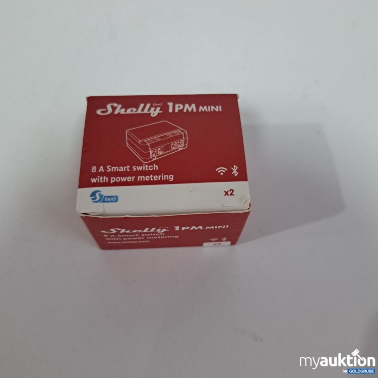 Artikel Nr. 811853 Artikel Nr. 811853: Shelly 1 PM Mini 8A Smart Switch with Power Mieterin 2x