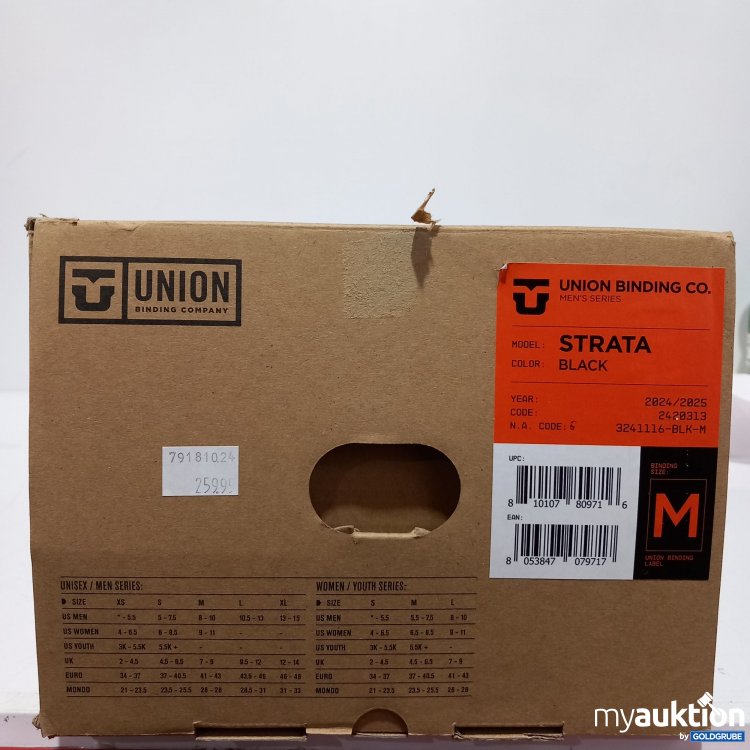Artikel Nr. 825853: Union Binding Co Strata 2420313 black, Size M