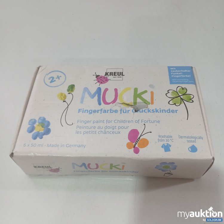 Artikel Nr. 848853: Kreul Mucki Fingerfatbe 6x50ml