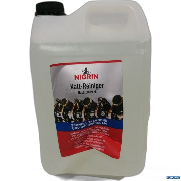 Artikel Nr. 890853: Nigrin Kalt-Reiniger Nachfüllpack für KFZ 5L