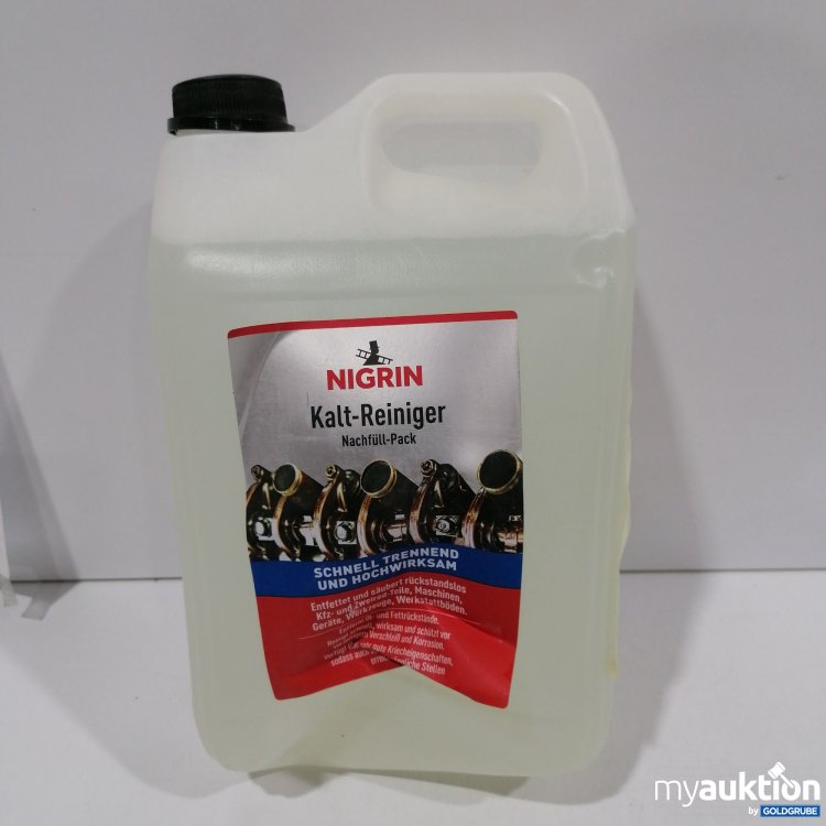 Artikel Nr. 890853: Nigrin Kalt-Reiniger Nachfüllpack für KFZ 5L