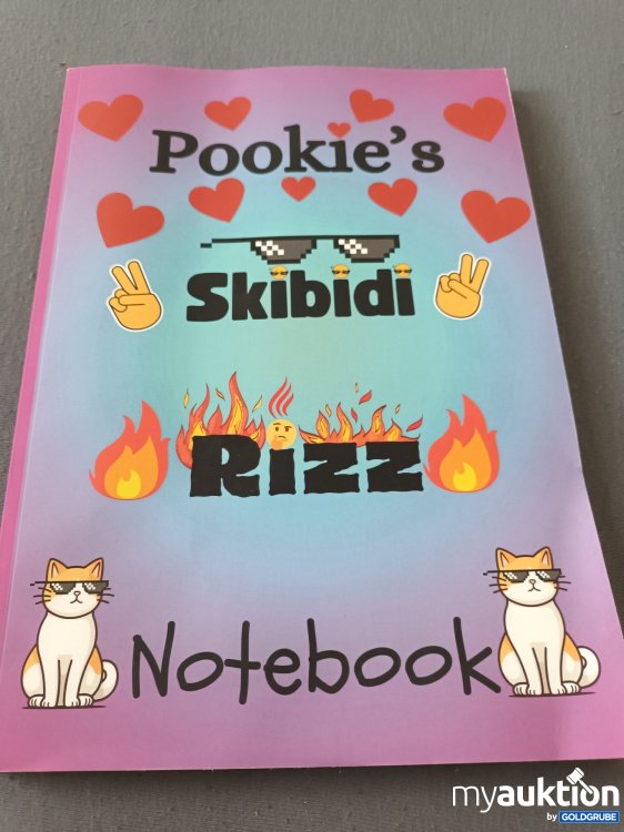 Artikel Nr. 901853: Pookie's Skibidi Rizz Notebook 