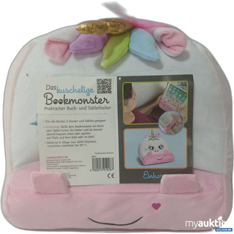 Artikel Nr. 930853: Das kuschelige Bookmonster Praktischer Buch- und Tablethalter