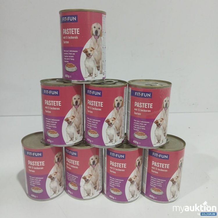 Artikel Nr. 952853 Artikel Nr. 952853: FIT-FUN Pastete mit 5 leckeren Sorten 8x400 g