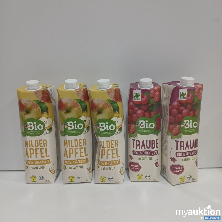 Artikel Nr. 959853: DM BIO Diverse Saftsorten 5x1L 