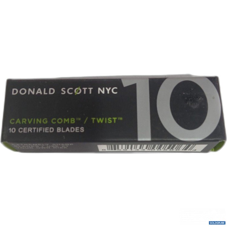 Artikel Nr. 969853: Donald Scott Carving Comb 10certified Blades 