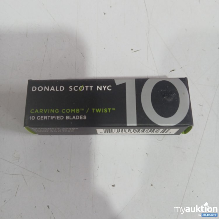 Artikel Nr. 969853: Donald Scott Carving Comb 10certified Blades 