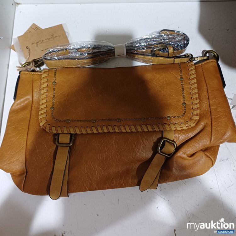 Artikel Nr. 986853 Artikel Nr. 986853: Ampere Creations, Handtasche, Braun, veganes Leder, ca.38x22cm