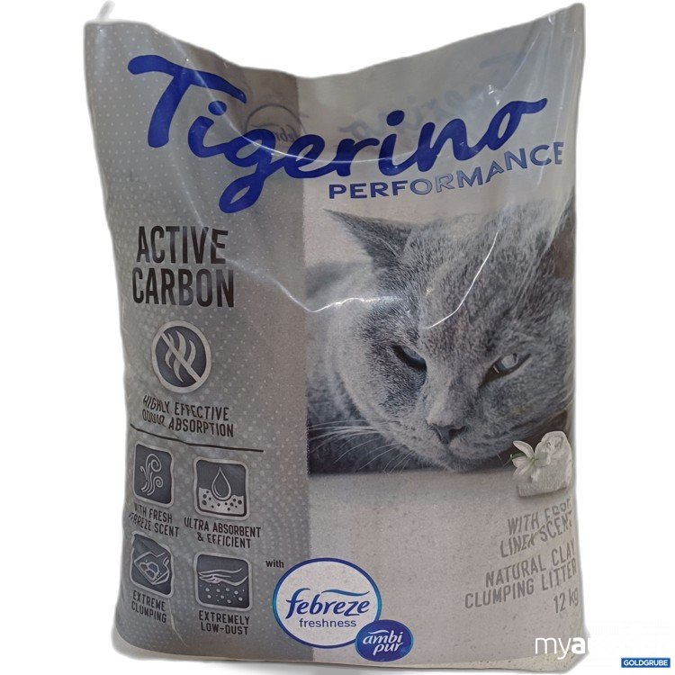 Artikel Nr. 988853: Tigerino Performance Active Carbon Katzenstreu, 12kg