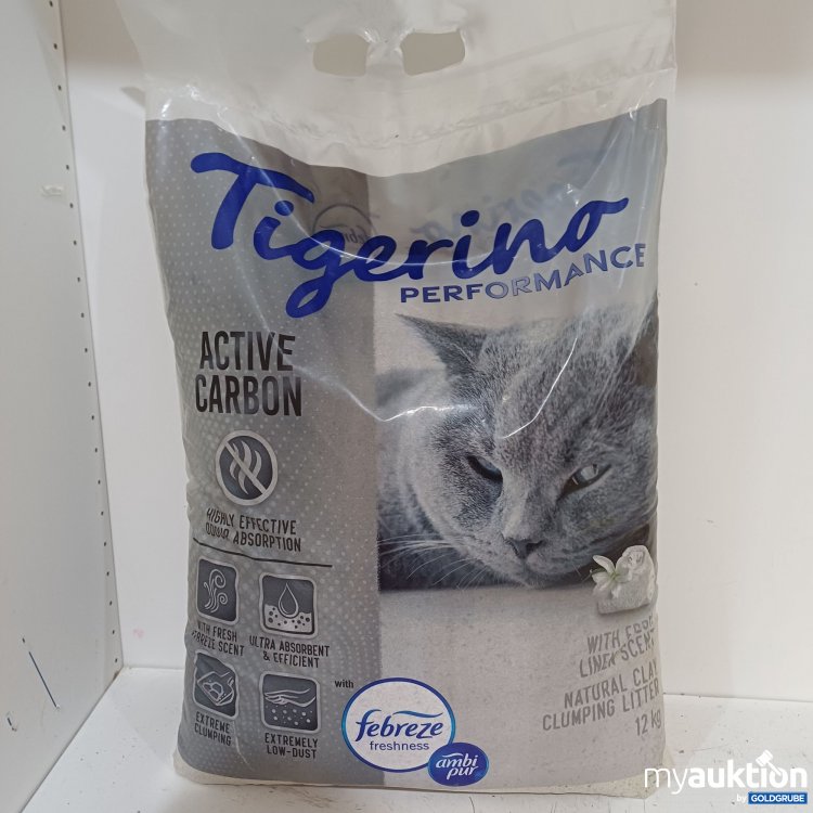 Artikel Nr. 988853: Tigerino Performance Active Carbon Katzenstreu, 12kg