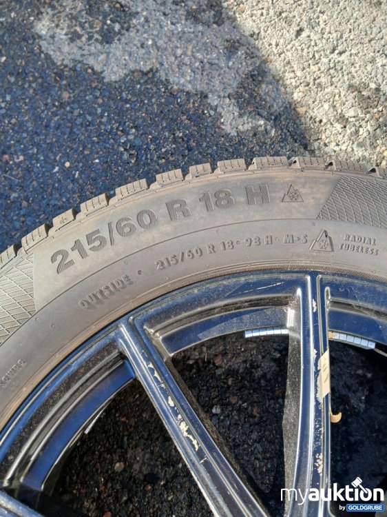Artikel Nr. 524854: Continental 215/40 R17 Reifen mit Felge