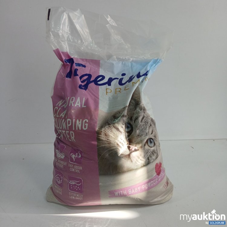 Artikel Nr. 805854 Artikel Nr. 805854: Tigerino Premium Natural Clay Clumping Litter 12kg