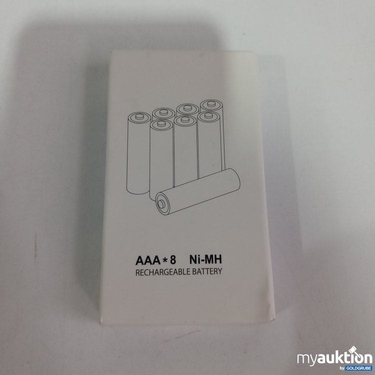 Artikel Nr. 821854 Artikel Nr. 821854: AAA *8, Ni-MH Rechargeable Battery