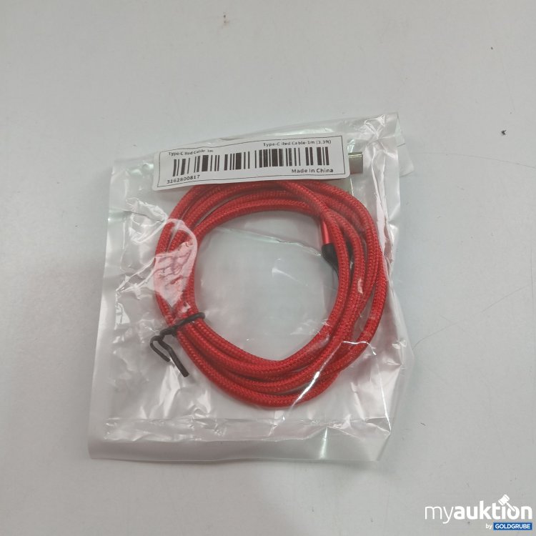 Artikel Nr. 846854: Type-C Red Cable 1m