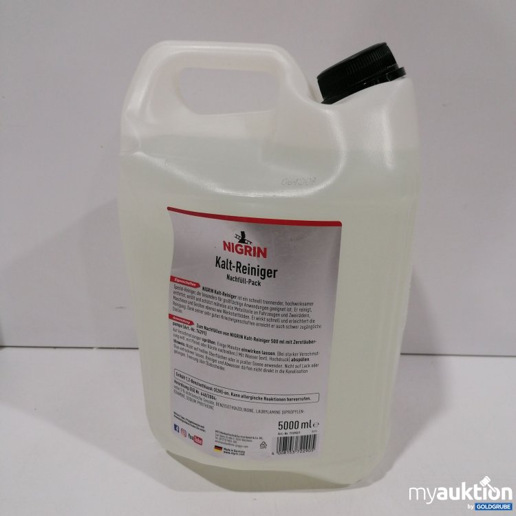 Artikel Nr. 890854: Nigrin Kalt-Reiniger für KFZ 5L