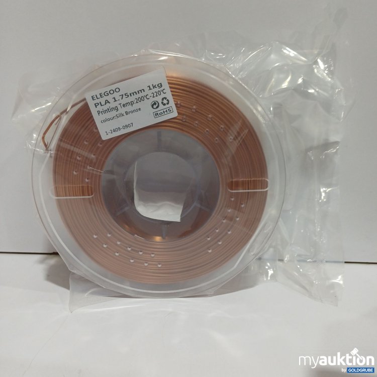Artikel Nr. 894854: ELEGOO 3D-Druck-Filament PLA 1.75mm 1k Silk Bronzeg