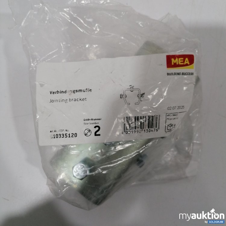 Artikel Nr. 898854: Mea Building Success Verbindungsmuffe 010335120