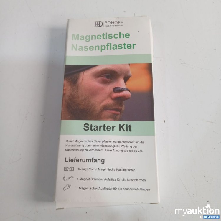 Artikel Nr. 919854: BOHOFF Magnetische Nasenpflaster Starter Kit