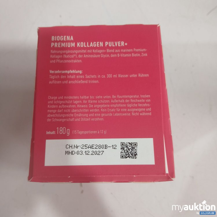 Artikel Nr. 979854 Artikel Nr. 979854: Biogena Kollagen Pulver+ 15x12g