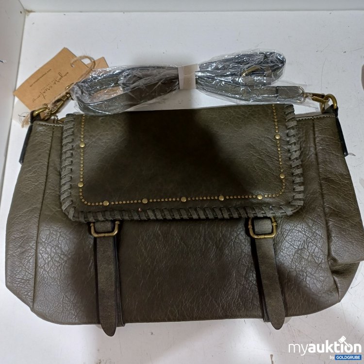 Artikel Nr. 986854 Artikel Nr. 986854: Ampere Creations, Handtasche, Army Green, veganes Leder, ca.38x24cm