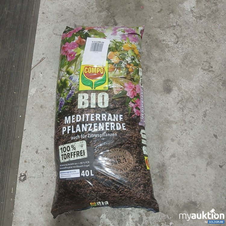 Artikel Nr. 993854 Artikel Nr. 993854: Compo BIO Mediterrane Pflanzenerde 40l