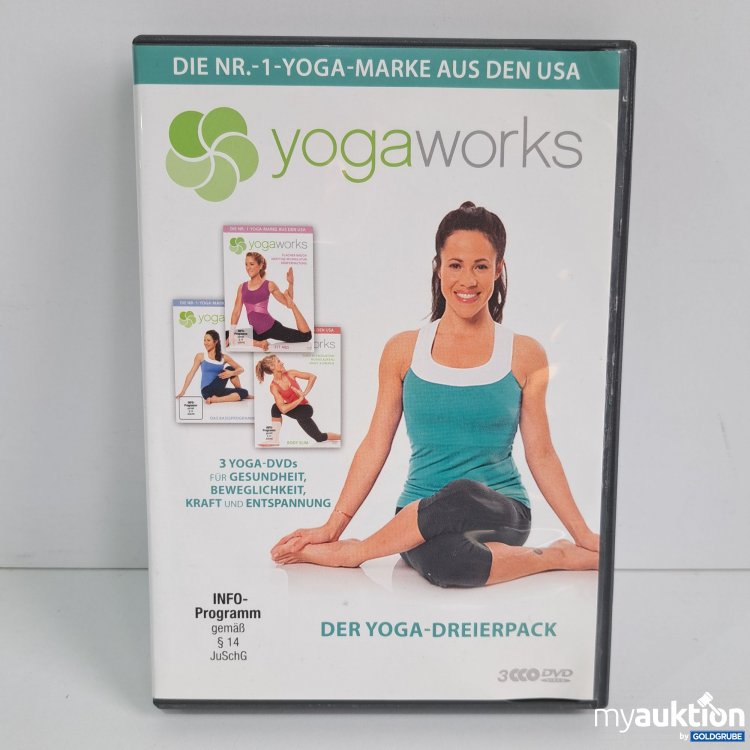 Artikel Nr. 816855 Artikel Nr. 816855: Yogaworks, Yoga-Dreierpack DVD