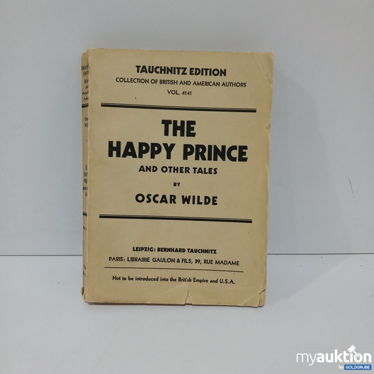Artikel Nr. 820855 Artikel Nr. 820855: The Happy Prince