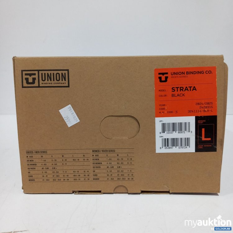 Artikel Nr. 825855 Artikel Nr. 825855: Union Binding Co Strata 2420313 black, Size L