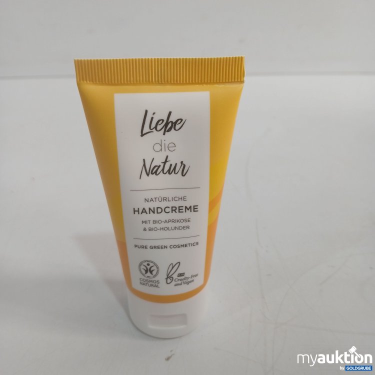 Artikel Nr. 868855 Artikel Nr. 868855: Liebe die Natur Handcreme Bio Aprikose & Bio Holunder 50ml