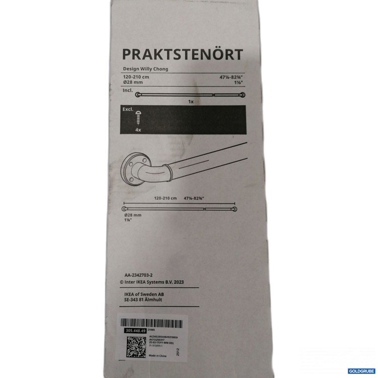 Artikel Nr. 890855: Ikea PRAKTSTENÖRT 305.448.49