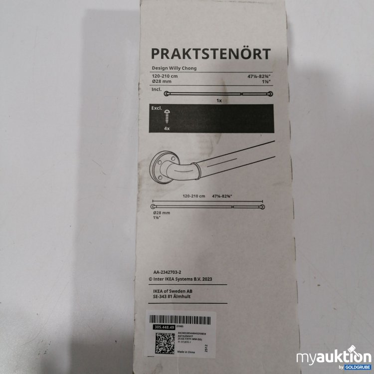 Artikel Nr. 890855: Ikea PRAKTSTENÖRT 305.448.49