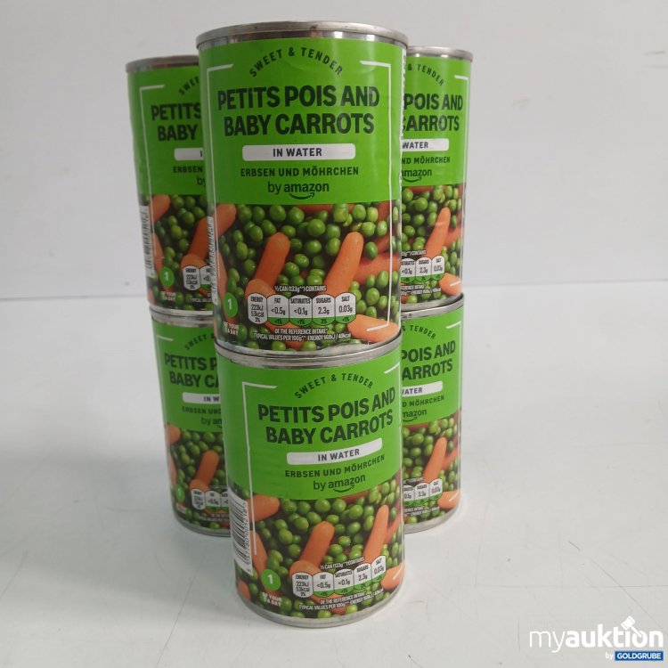 Artikel Nr. 987855 Artikel Nr. 987855: Sweet & Tender Erbsen und Möhrchen 6x 400g