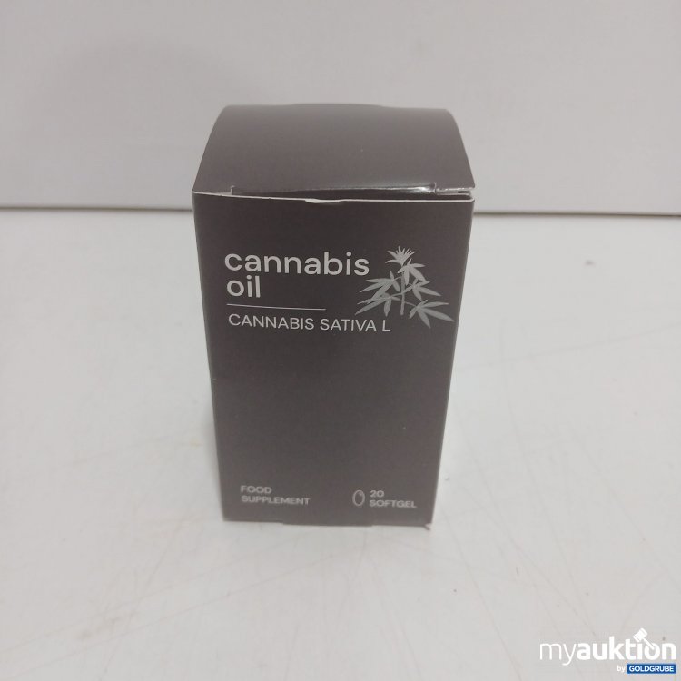 Artikel Nr. 997855 Artikel Nr. 997855: Cannabis Oil Sativa L Supplement 20Softgel-Kapseln