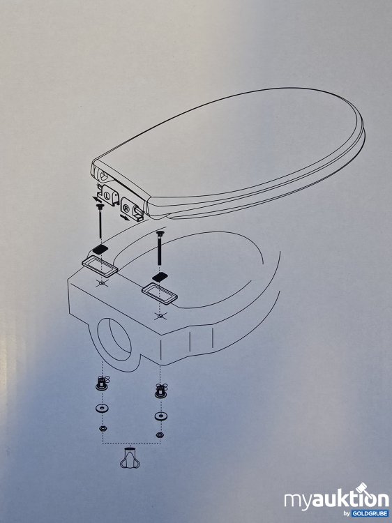 Artikel Nr. 344856: WC Sitz Verosan Duroplast  rosa