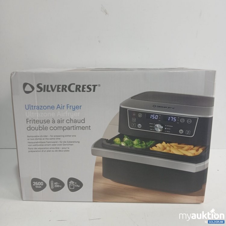 Artikel Nr. 468856 Artikel Nr. 468856: SilverCrest Ultrazone Air Fryer Doppelkammer 503607_2504