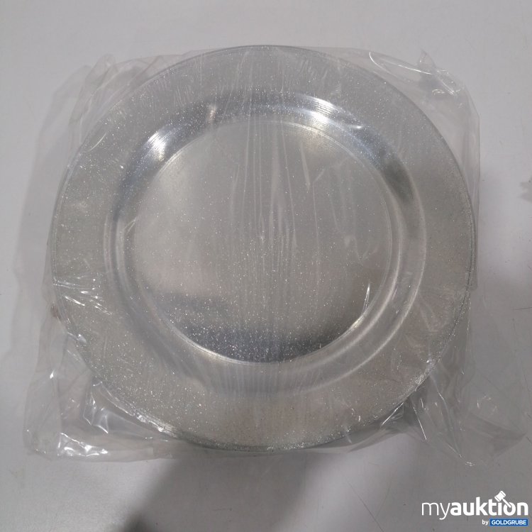 Artikel Nr. 876856 Artikel Nr. 876856: Matana Silber Glitzer Platten 26cm25Stk