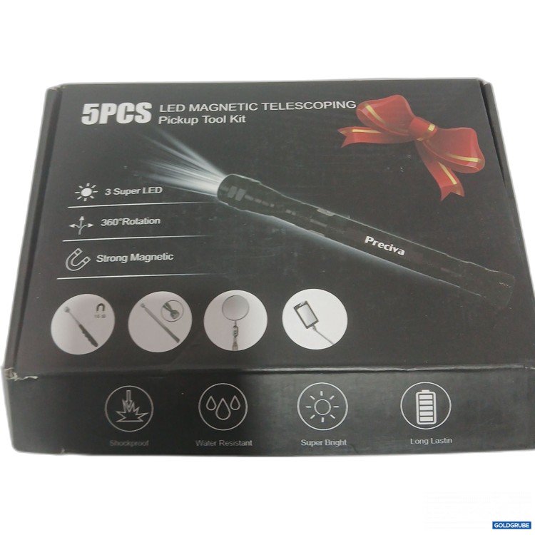 Artikel Nr. 882856: LED Magnetic Telescoping Pickup Tool Kit 