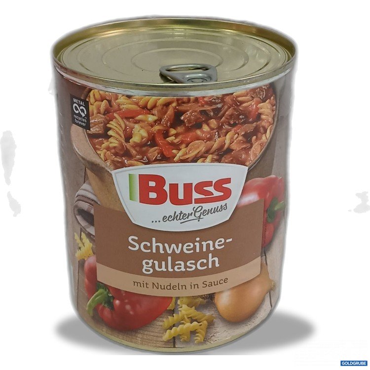 Artikel Nr. 953856: Buss echter Genuss Schweinegulasch 800g