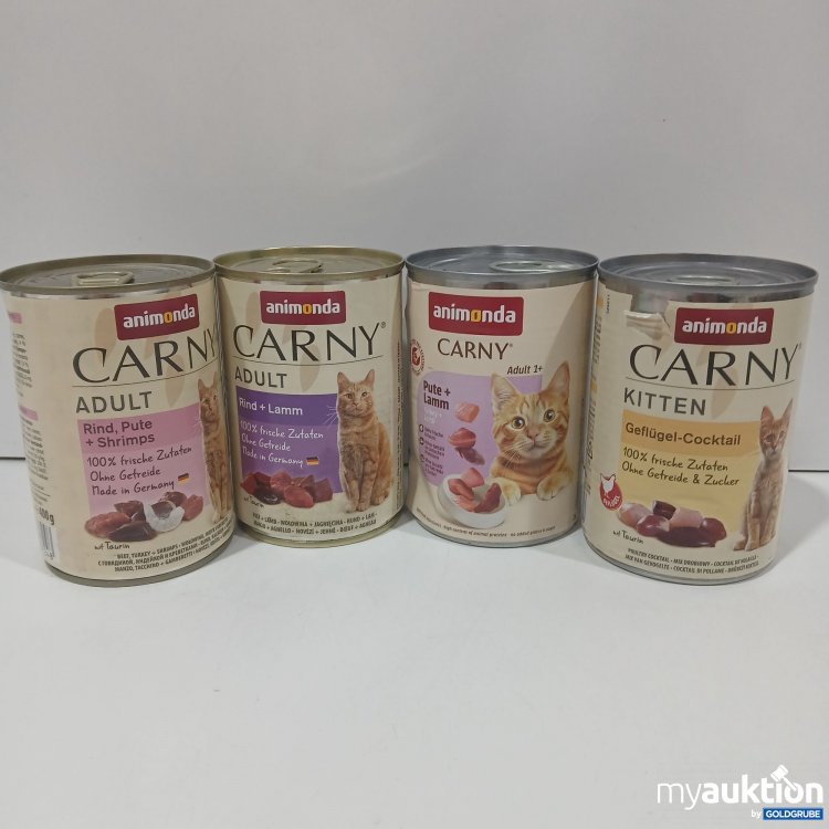 Artikel Nr. 961856 Artikel Nr. 961856: Animonda Carny Diverse Sorten 4x