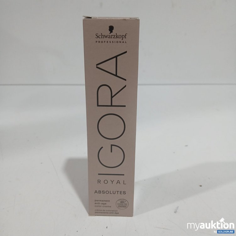 Artikel Nr. 972856: Schwarzkopf Igora Royal Absolutes permanent anti-age color creme 8-01 lichtblond natur 60ml 